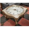 ORNATE FUNCTIONAL CLOCK COFFEE TABLE - NEEDS