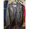 Image 1 : MENS LEATHER JACKET LARGE NEW