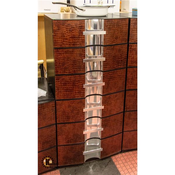 NEW LINGERIE 6 DRAWER CHEST H-51" W-29.5" L-23.5"