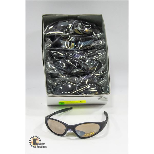 BUNDLE OF 12 BRAND NEW SUNGLASSES WITH UV400