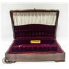Image 2 : EMPTY WOODEN SILVERWARE CHEST