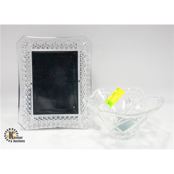 WATERFORD CRYSTAL PICTURE FRAME