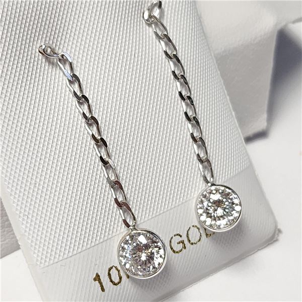 BZ1628-10 10K MOISSANITE(1.5CT) EARRINGS