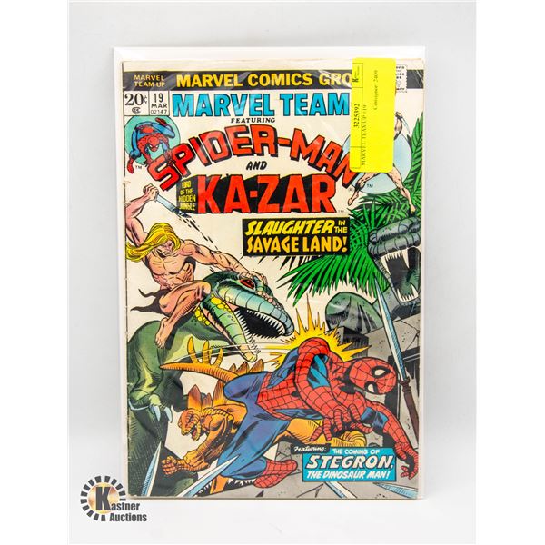 MARVEL TEAMUP #19