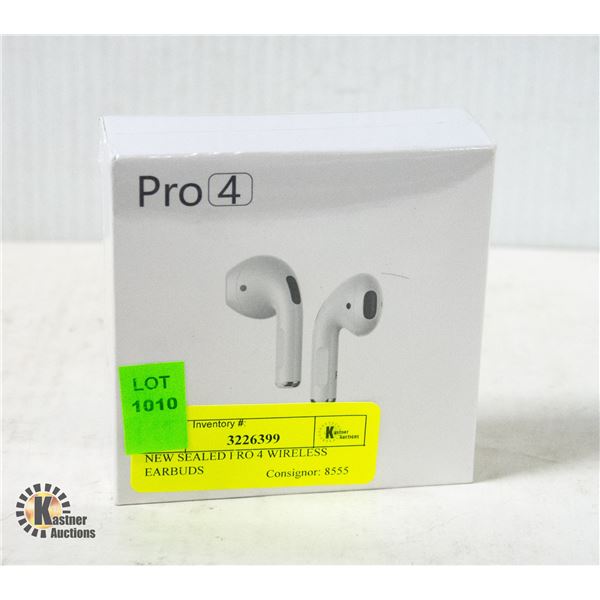 NEW SEALED PRO 4 WIRELESS EARBUDS