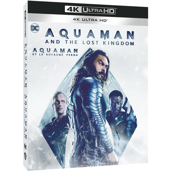 BRAND NEW 4K ULTRA HD AQUAMAN AND THE LAST KINGDOM