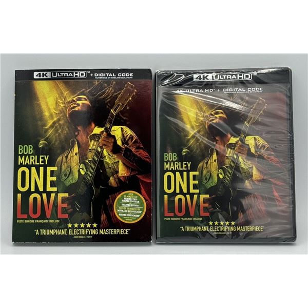 BRAND NEW 4K ULTRA HD + DIGITAL CODE BOB MARLEY -