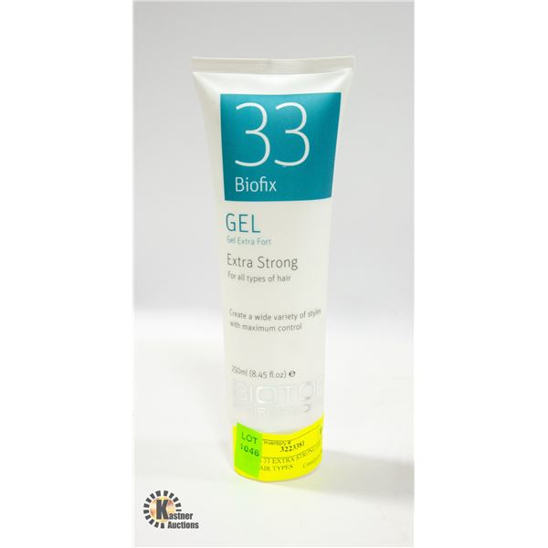 BIOFIX 33 EXTRA STRONG GEL FOR ALL HAIR TYPES