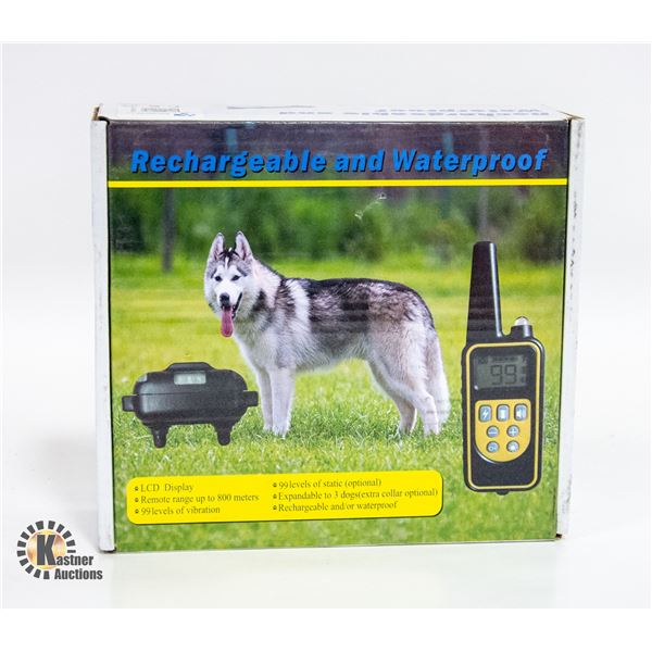 RECHARGABLE/WATERPROOF SHOCK COLLARS FOR DOGS