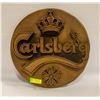 Image 1 : VINTAGE CARLSBERG WOOD BAR HANGING