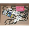 Image 1 : LOT OF V-BELTS AND SERPENTINE BELTS
