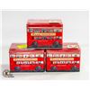 Image 1 : 3 TIN BANKS LONDON BUS FILLED WITH TOFFEE