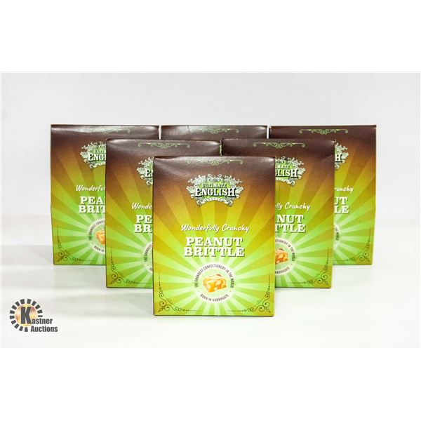 6 BOXES ULTIMATE ENGLISH PEANUT BRITTLE