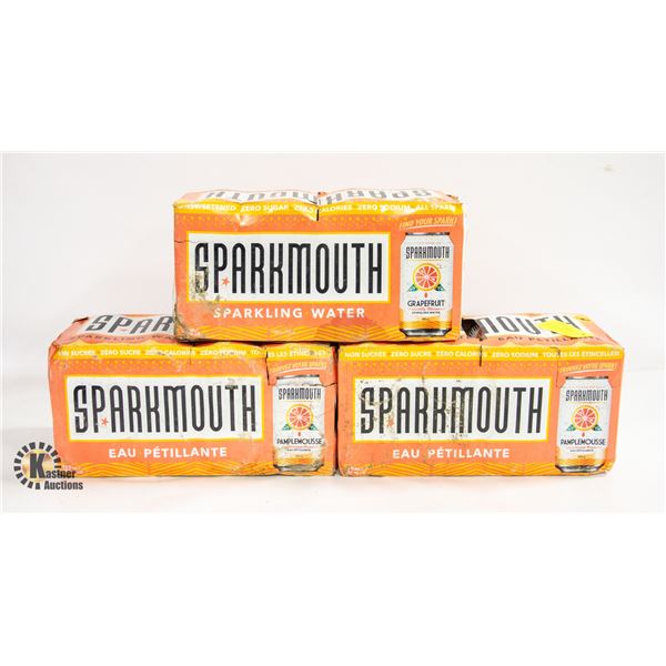 3X8 PACK SPARKMOUTH GRAPEFRUIT SPARKLING