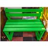 Image 1 : GREEN HANDMADE PAINTED PARK STYLE