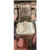 Image 1 : 2 CHROME DINING CHAIRS (SQUARE BACK)