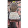 Image 1 : 2 CHROME DINING CHAIRS (ROUND BACK)