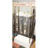 Image 1 : COMMERCIAL METAL DISPLAY STAND- NO SHELVES