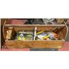 Image 1 : CARPENTERS TOOL BOX WITH CONTENTS