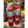 Image 1 : LOT OF FIRE EXTINGUISHERS