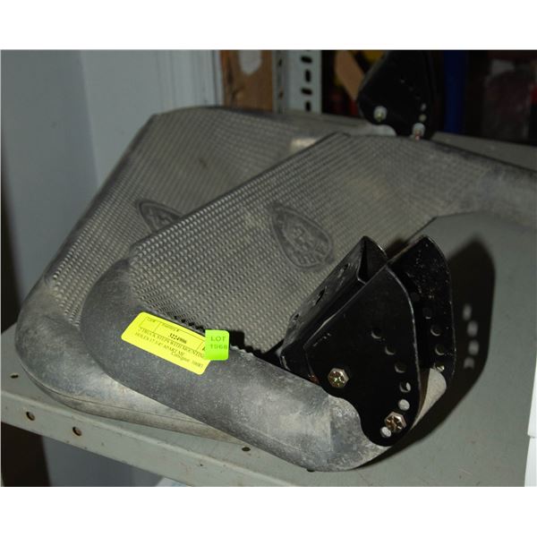 2 TRUCK STEPS WITH MOUNTING HOLES 17 3/4" APART ME