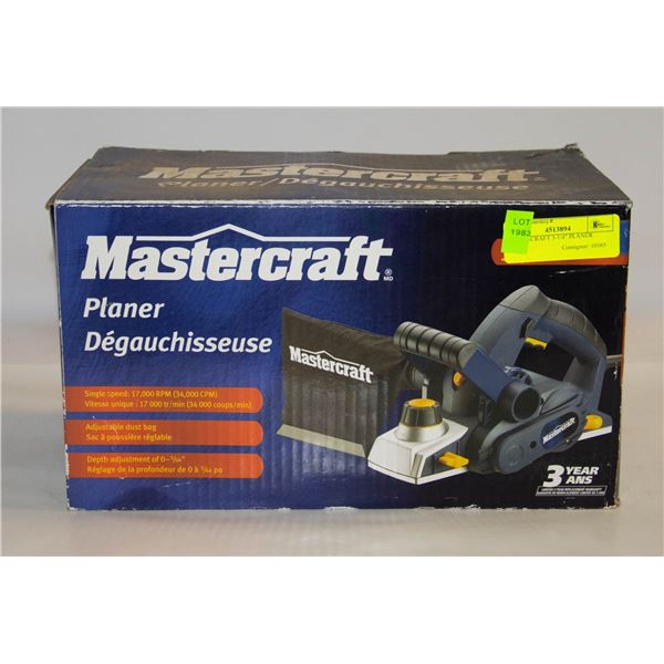 MASTERCRAFT 3-1/4" PLANER