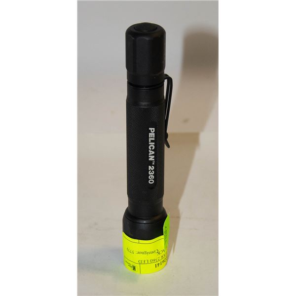 PELICAN PROGEAR 2360 LED FLASHLIGHT, BLACK