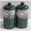 Image 1 : 2 FULL COLEMAN PROPANE BOTTLES