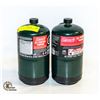 Image 1 : 2 FULL COLEMAN PROPANE BOTTLES