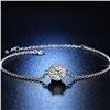 Image 1 : 1 CT GRA CERTIFIED MOISSANITE 925 SILVER BRACELET