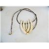 Image 2 : Ivory necklace and single earring from Pt. Hope, AK - over 30 years old (158)