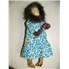 Image 1 : 12" Leather faced doll with bead work in Hands by Rosalie Paneyuh (2)