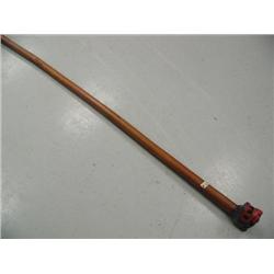 Imported Tlingit Style Speaker's Staff Wolfhead (2)