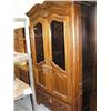 Image 1 : Fabulous Louis Fifteenth Style Oak Display Cabinet  (172)