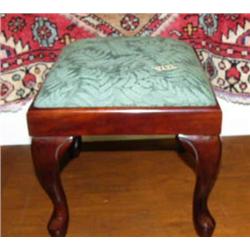 Queen Anne Leg foot Stool  (172)