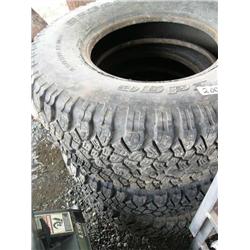 Lot of 4 Tires:  750 R16 BF Goodrich  112/1070 M&S (169)