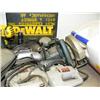 Image 3 : Skill Saws, Grinders, DeWalt Portable Drill, 14.4Volt Hand sander, battery charger, trouble light, d