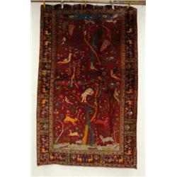 Persian Carpet - 40296 - Hamadan, 7.2'x4.2' - estimated value $1839 (8888)