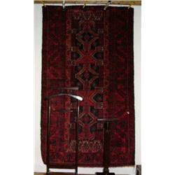 Persian Carpet - 40335 - Baloch, 7.2'x3.8' - estimated value $1663 (8888)