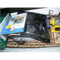 Lot of: Color security camera, Coleman bag and insta-bed (169)