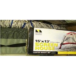 15' x 13' Screen House and Hammock (Fold-up) (169)