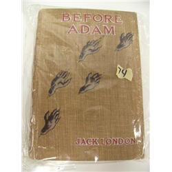 "Before Adam" by Jack London 1st Edition Book (700)