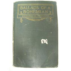"Ballads of A Bohemian" by Robert Service First Edition in worn condition 1921 (700)
