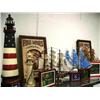 Image 1 : Large Lot of Nautical including 2 light houses 3 sailing ships, 8 frames (2)