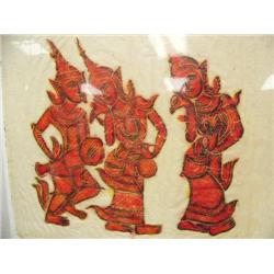 CHOICE on 2: Stone rubbings on rice paper: Made in Thailand, numbered 162 (2)