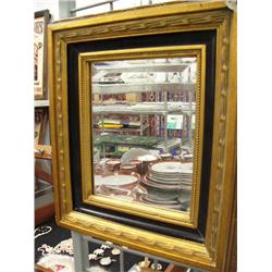 CHOICE on 4 15.75" mirrors with gold colored frames (2)