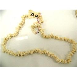 CHOICE on 2 ivory necklaces: 8.5" long (2)