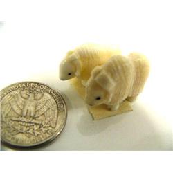 CHOICE on 3 Robert Kokuluk musk ox: pair of 2 (2)