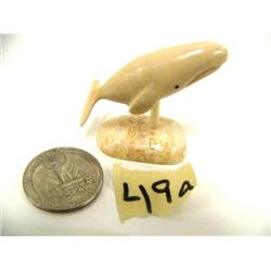 CHOICE on 2: fossilized ivory whale on ivory base by RB Kokuluk (2)
