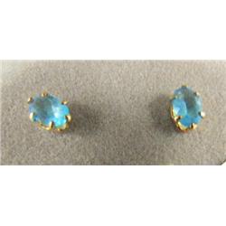 CHOICE on 4 Blue Pierce Earrings, Artic ice, Gold Filled (2)